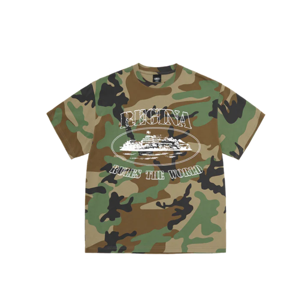 Corteiz Gabriel Moses Alcatraz Camo Tee – hlavní pohled | Purekickz