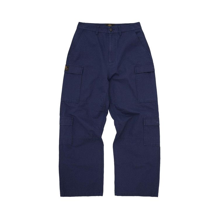 Corteiz Guerillaz Cargo Pant Navy – hlavní pohled | Purekickz