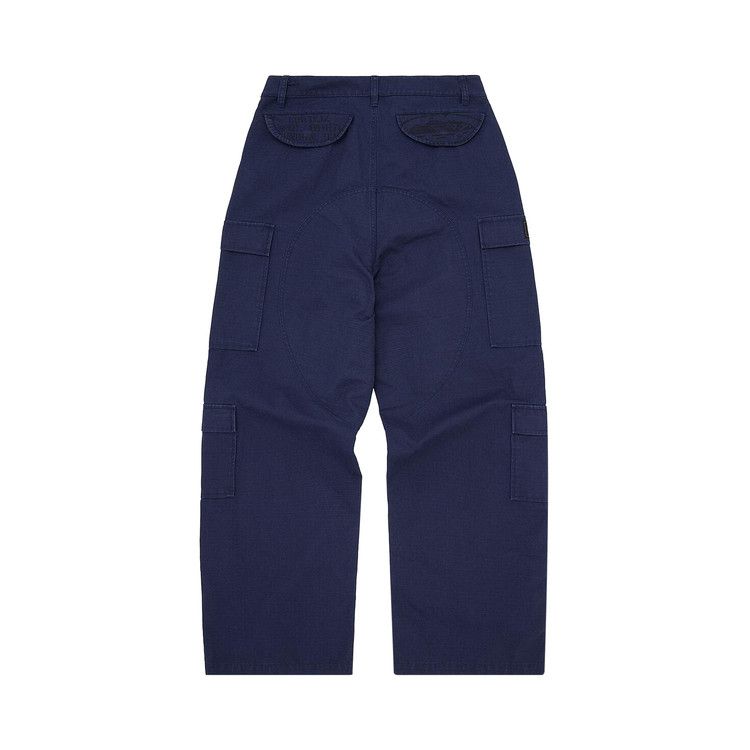 Corteiz Guerillaz Cargo Pant Navy – boční pohled | Purekickz