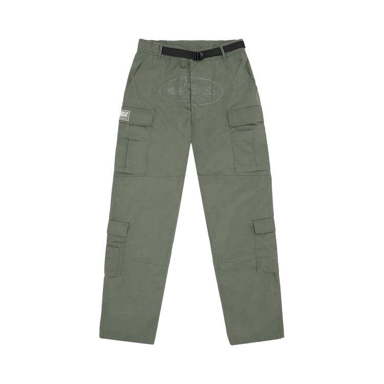 Corteiz Guerillaz Cargo Pants Tonal Khaki – hlavní pohled | Purekickz