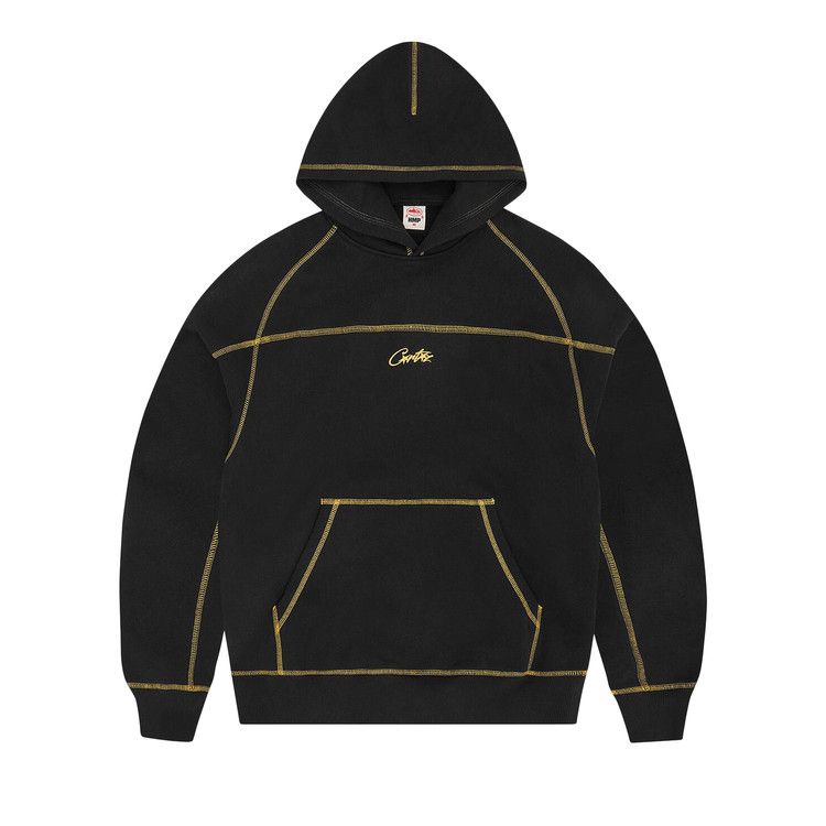Corteiz Hmp V2 Hoodie Black/Yellow – hlavní pohled | Purekickz