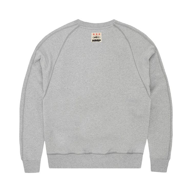 Corteiz HMP V2 Sweatshirt Grey – boční pohled | Purekickz