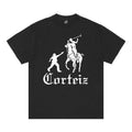 Corteiz Jack Boys Tee Black – hlavní pohled | Purekickz