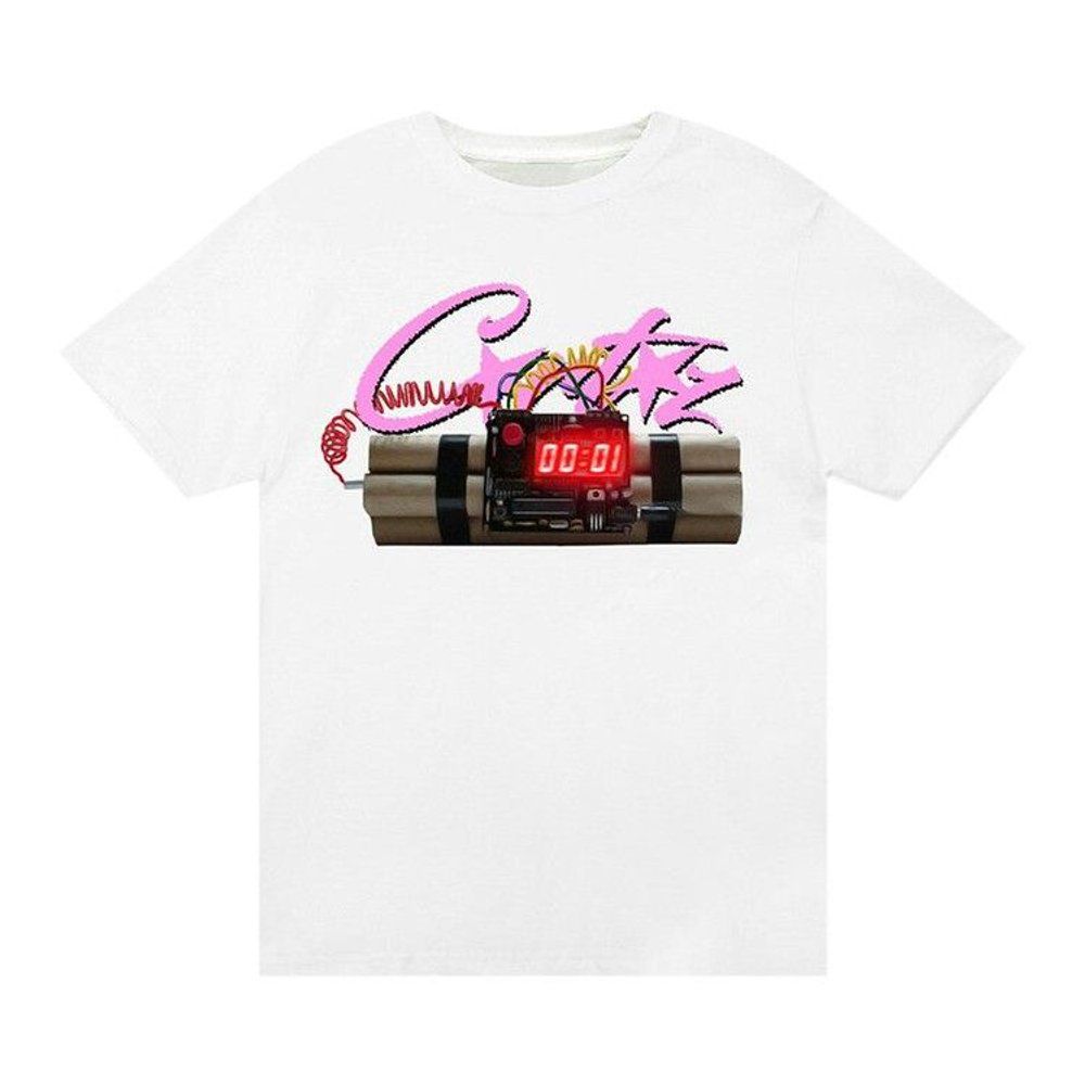 Corteiz No Time 4 Luv Tee White – hlavní pohled | Purekickz