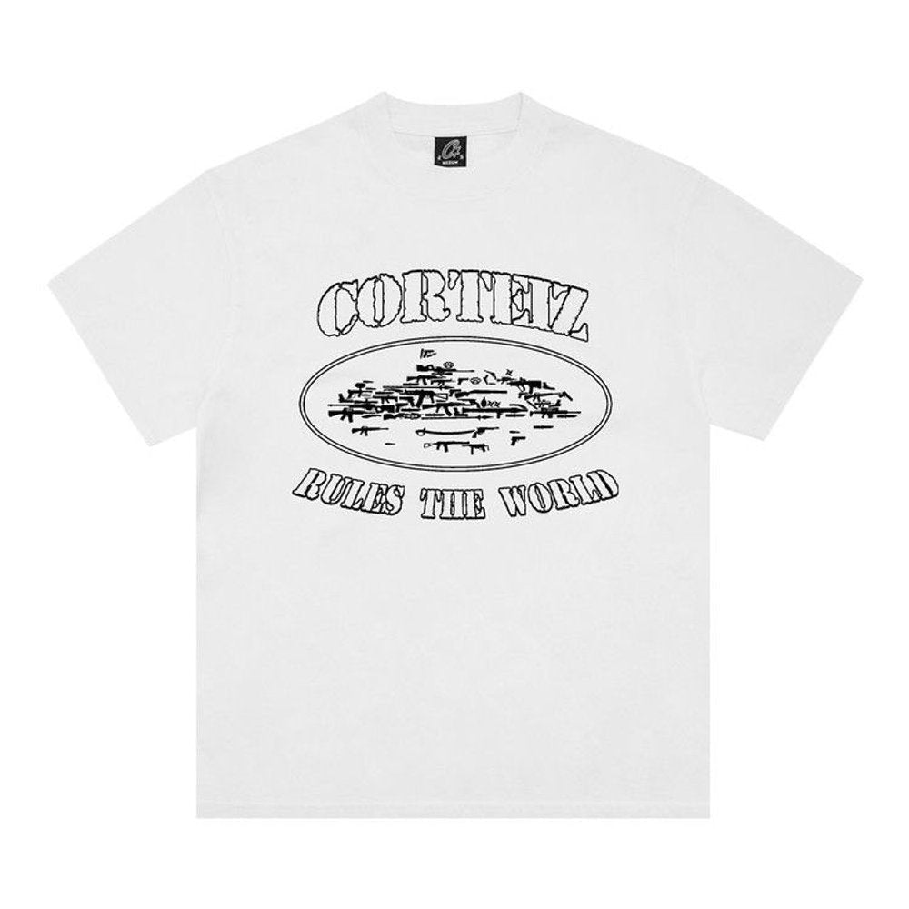 Corteiz OG Artillery Tee White – hlavní pohled | Purekickz