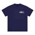 Corteiz OG Island Tee Navy – hlavní pohled | Purekickz