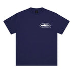 Corteiz OG Island Tee Navy – hlavní pohled | Purekickz