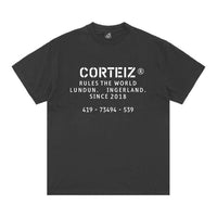 Corteiz OG Stencil Tee Black – hlavní pohled | Purekickz