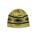 Corteiz Repeat Alcatraz Beanie Yellow Black – hlavní pohled | Purekickz