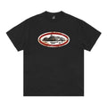 Corteiz Rusty Alcatraz Tee Black – hlavní pohled | Purekickz