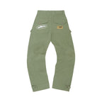 Corteiz Storm Cargo Pants Khaki – boční pohled | Purekickz
