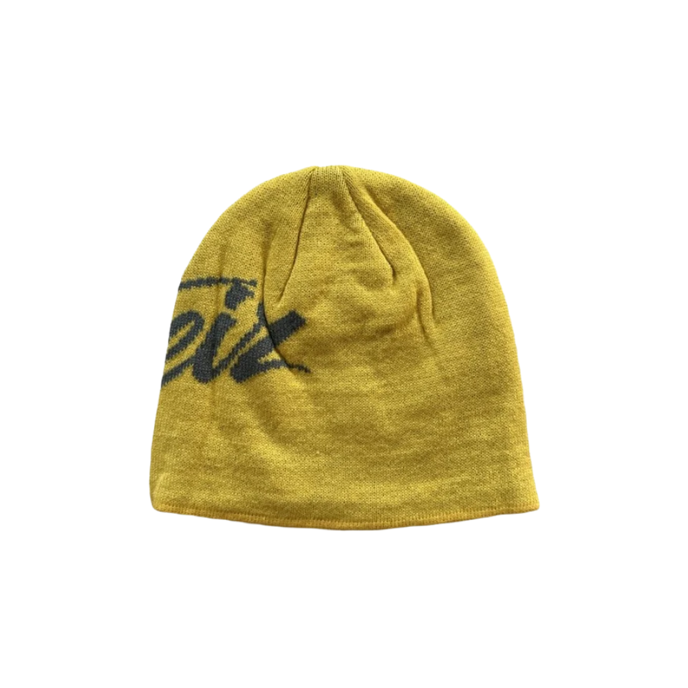 Corteiz Strike Skully Yellow/Grey – boční pohled | Purekickz