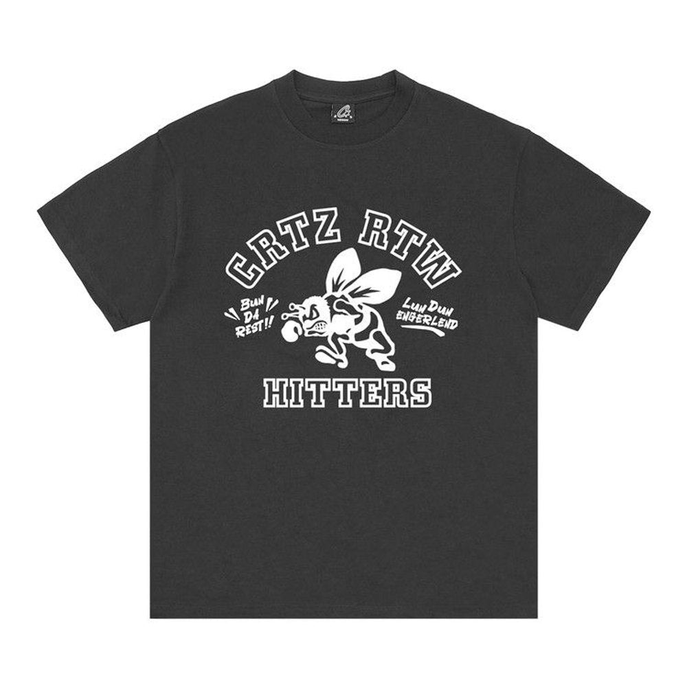 Corteiz The Hitters Tee Black