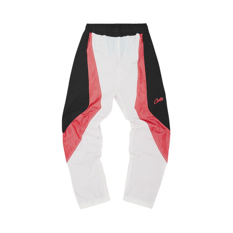 Corteiz Vertigo Shuku Pant Black/Red – hlavní pohled | Purekickz