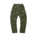 Corteiz VVS Velour Bottoms Green – hlavní pohled | Purekickz