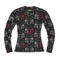 Corteiz Womens Tiger Mesh Longsleeve Black