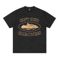 Corteiz x Central Cee Can't Rush Greatness Tee Black – hlavní pohled | Purekickz