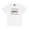 Corteiz X Denim Tears Cortears Og Alcatraz Tee White – hlavní pohled | Purekickz