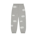 Corteiz x Denim Tears Island Wreath Sweatpant Heather Grey – hlavní pohled | Purekickz