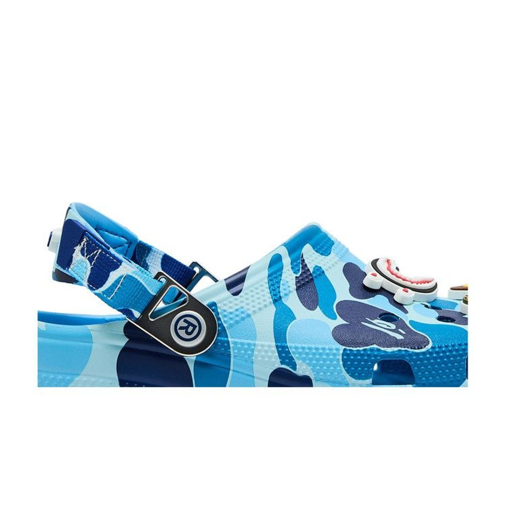 Crocs Classic Clog A Bathing Ape ABC Camo Blue