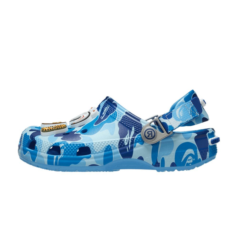 Crocs Classic Clog A Bathing Ape ABC Camo Blue (Kids) – hlavní pohled | Purekickz