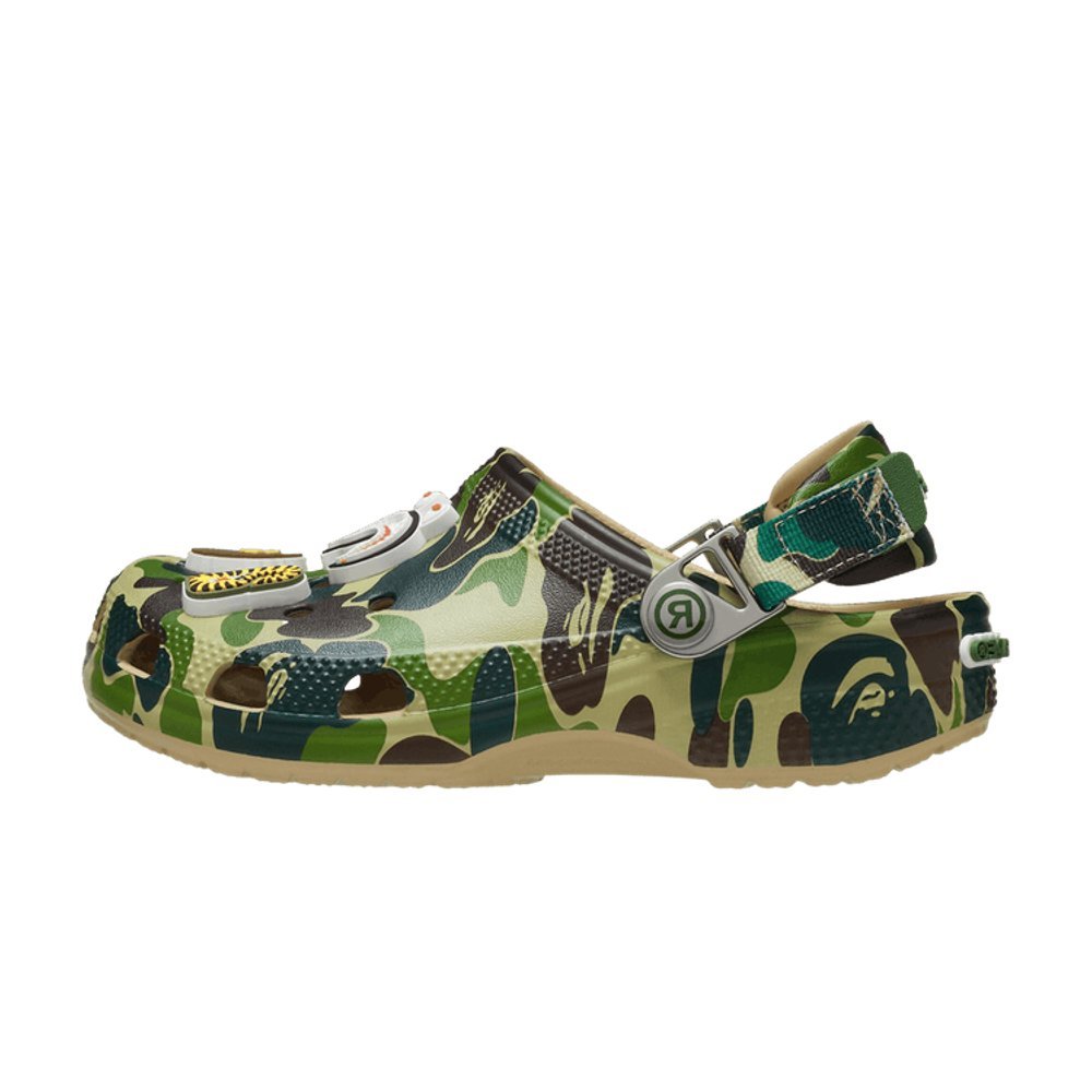 Crocs Classic Clog A Bathing Ape ABC Camo Green (Kids)