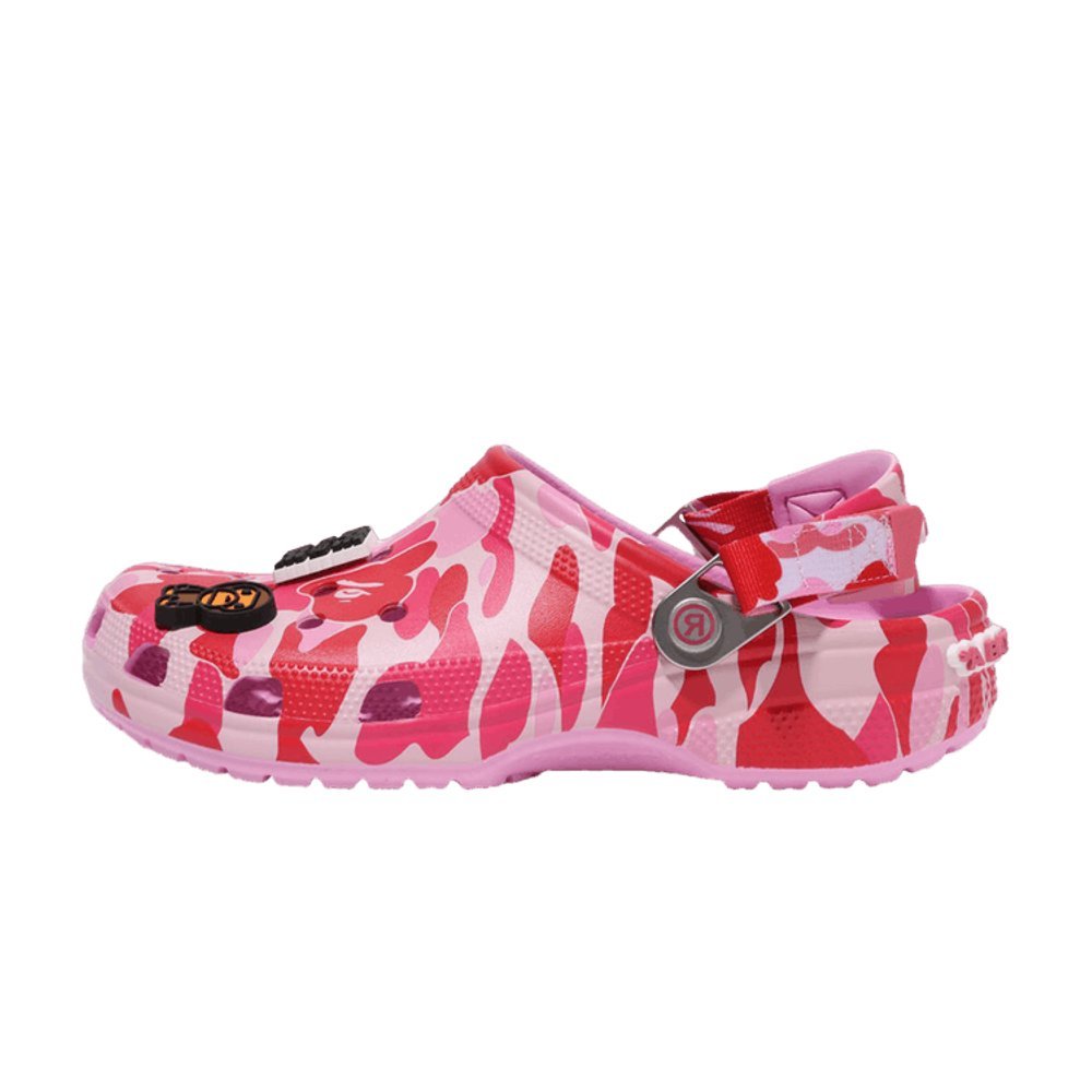 Crocs Classic Clog A Bathing Ape ABC Camo Pink – hlavní pohled | Purekickz