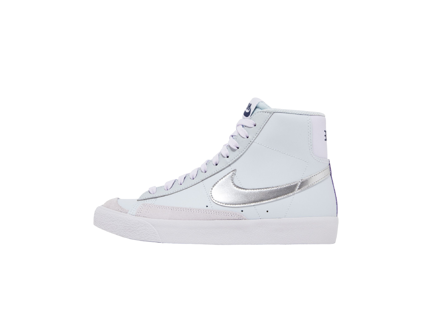 Nike Blazer Mid '77 Platinum Grape Metallic Silver