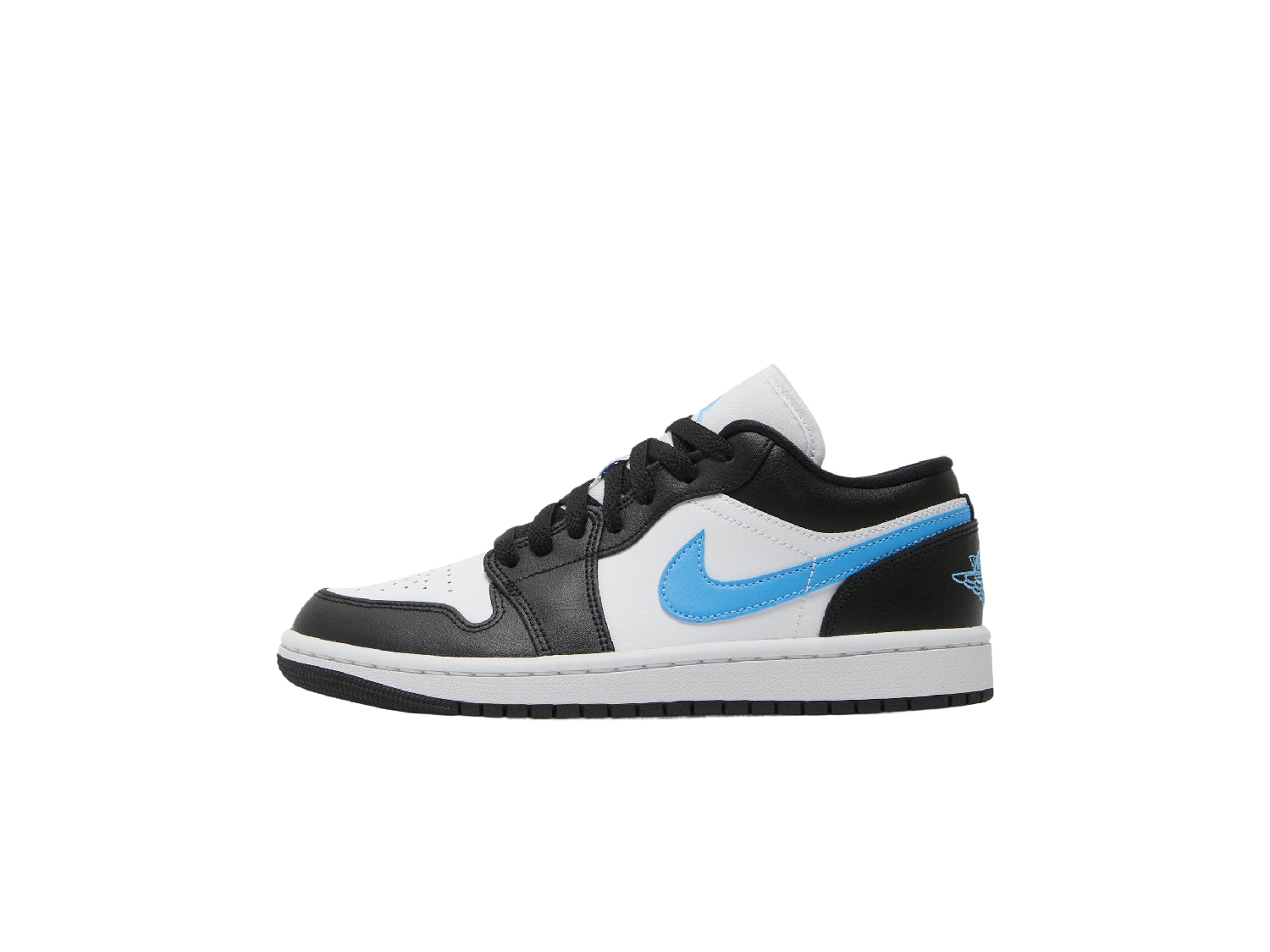 Wmns Air Jordan 1 Low Black University Blue