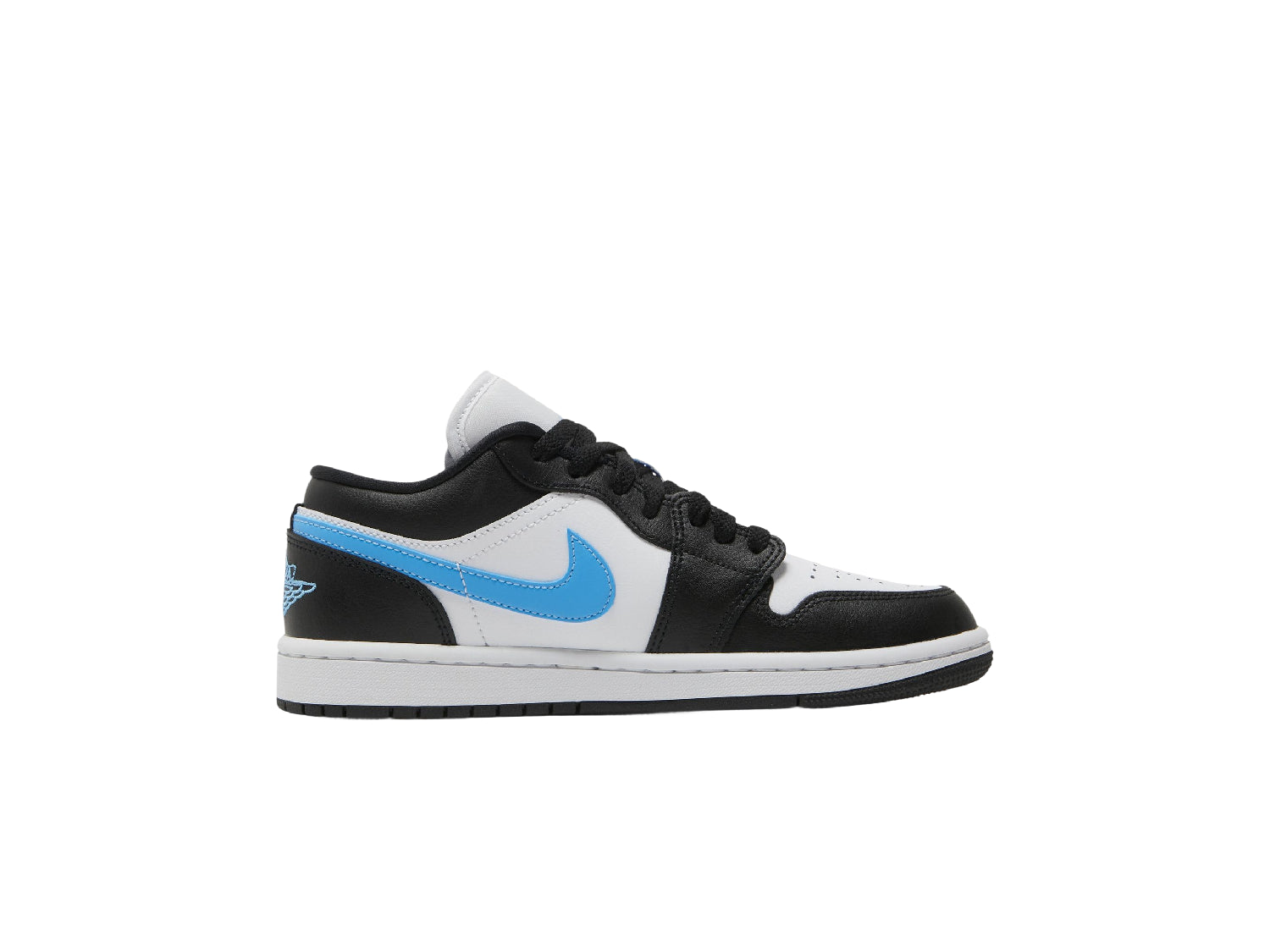 Wmns Air Jordan 1 Low Black University Blue