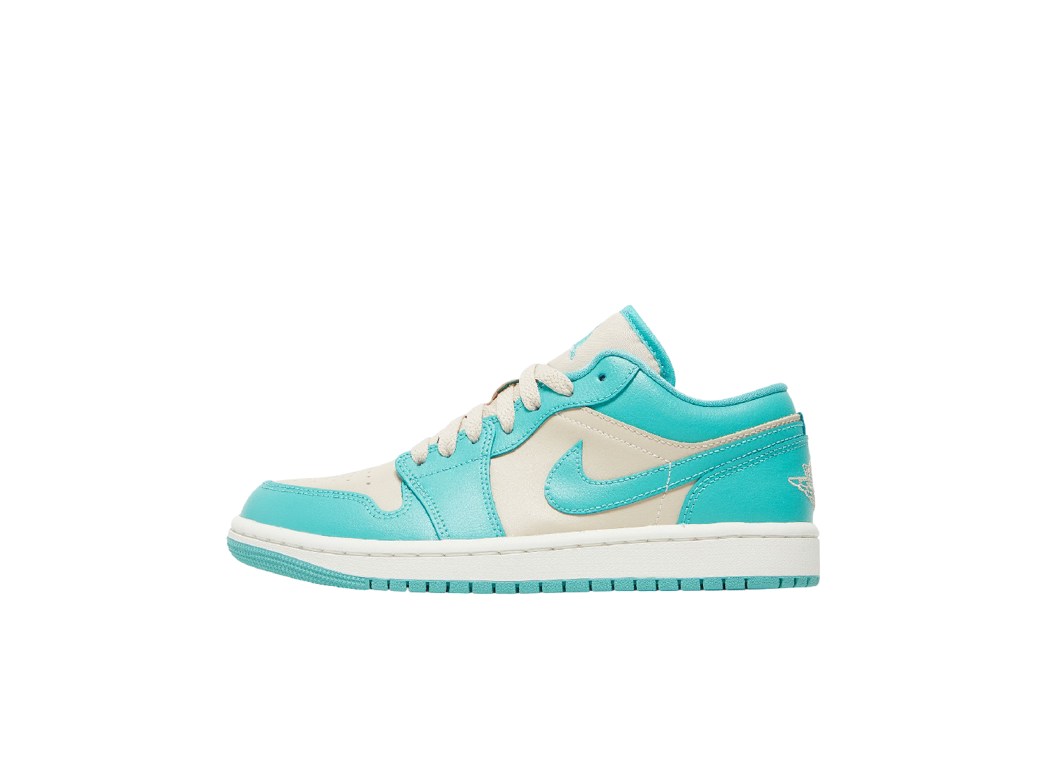 Wmns Air Jordan 1 Low 'Tropical Teal Sandy Beige'