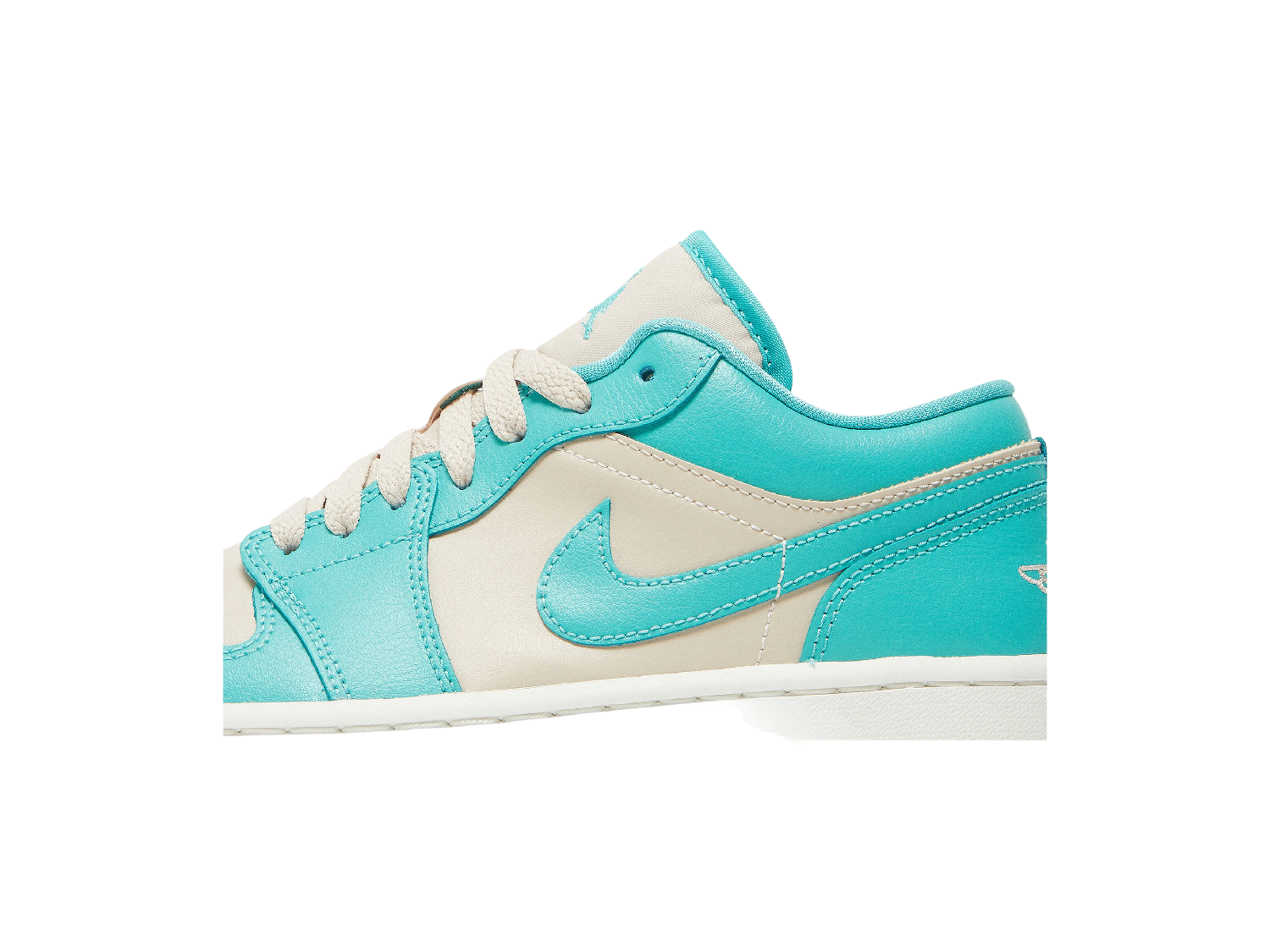 Wmns Air Jordan 1 Low 'Tropical Teal Sandy Beige'