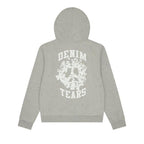 Denim Tears Denim University Zip Hoodie Grey – boční pohled | Purekickz