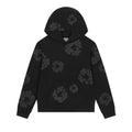 Denim Tears Mono Wreath Hoodie Black – hlavní pohled | Purekickz