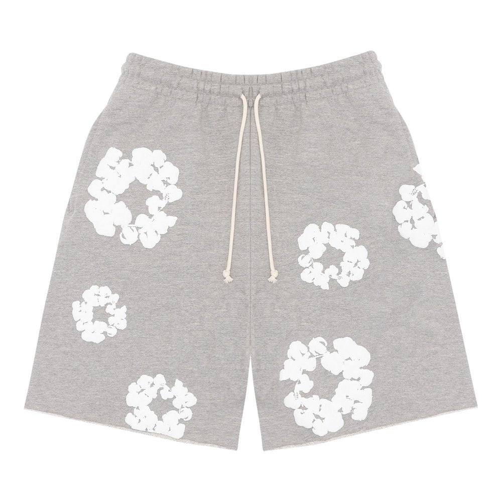 Denim Tears The Cotton Wreath Shorts Grey