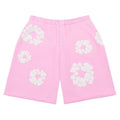 Denim Tears The Cotton Wreath Sweat Shorts Powder Pink – hlavní pohled | Purekickz