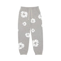 Denim Tears The Cotton Wreath Sweatpants Grey – hlavní pohled | Purekickz