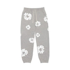 Denim Tears The Cotton Wreath Sweatpants Grey – hlavní pohled | Purekickz