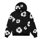 Denim Tears The Cotton Wreath Sweatshirt Black – hlavní pohled | Purekickz
