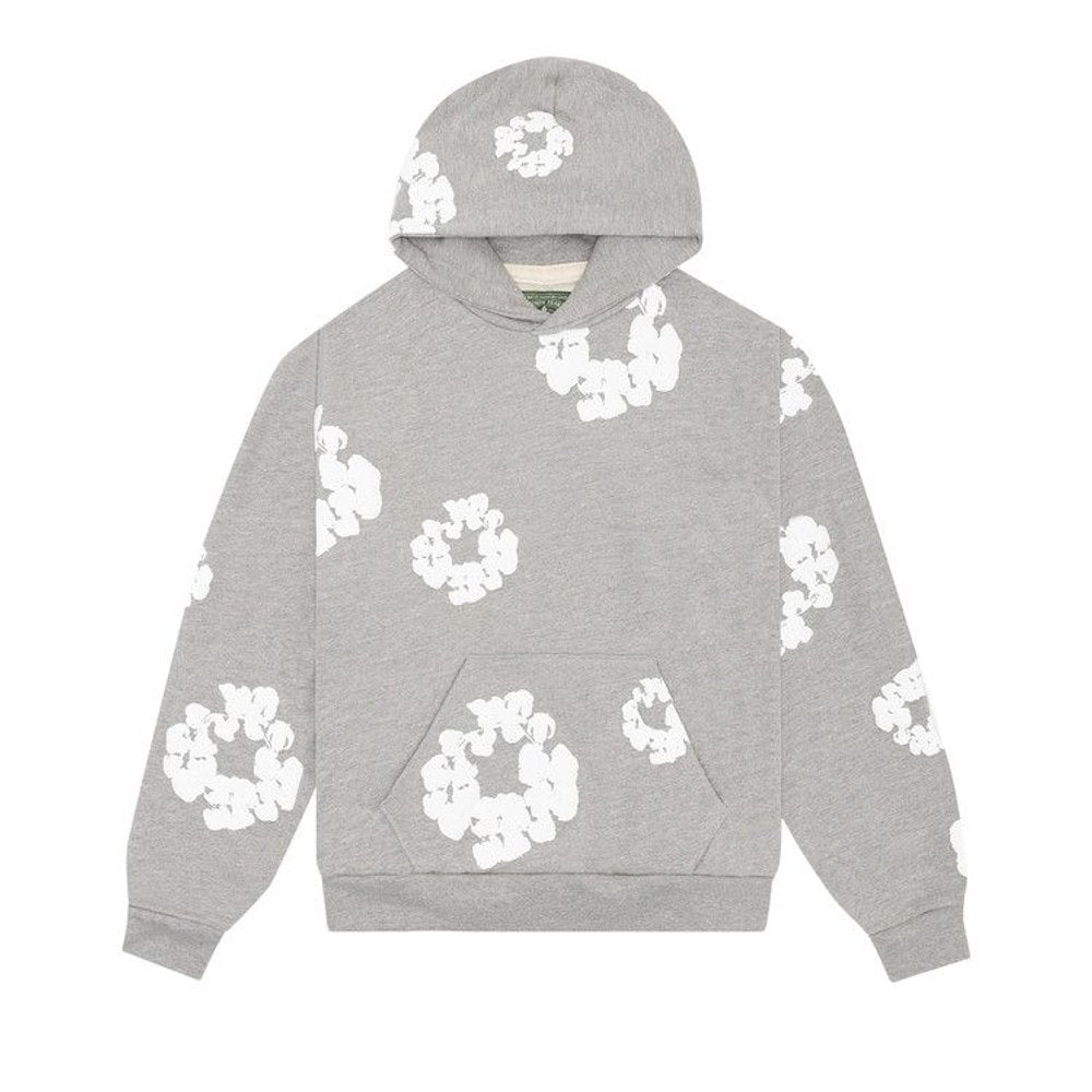 Denim Tears The Cotton Wreath Sweatshirt Grey – hlavní pohled | Purekickz