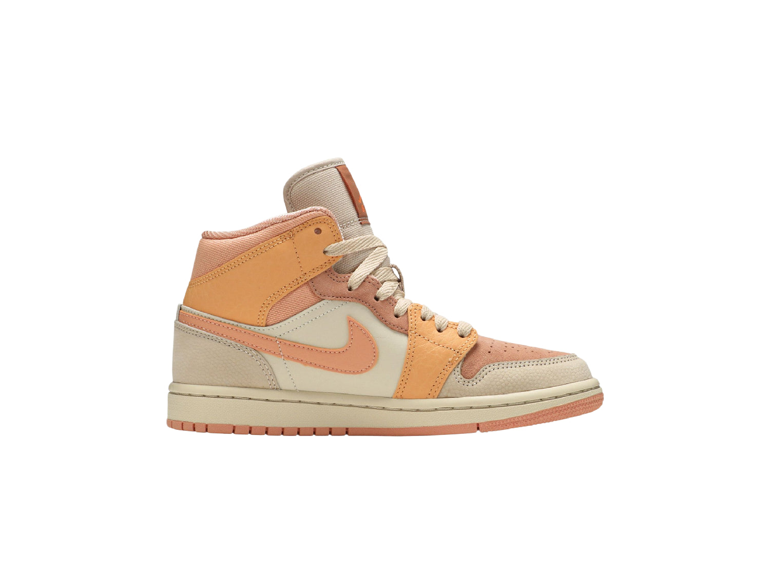 Jordan 1 Mid Apricot Orange (Women's)