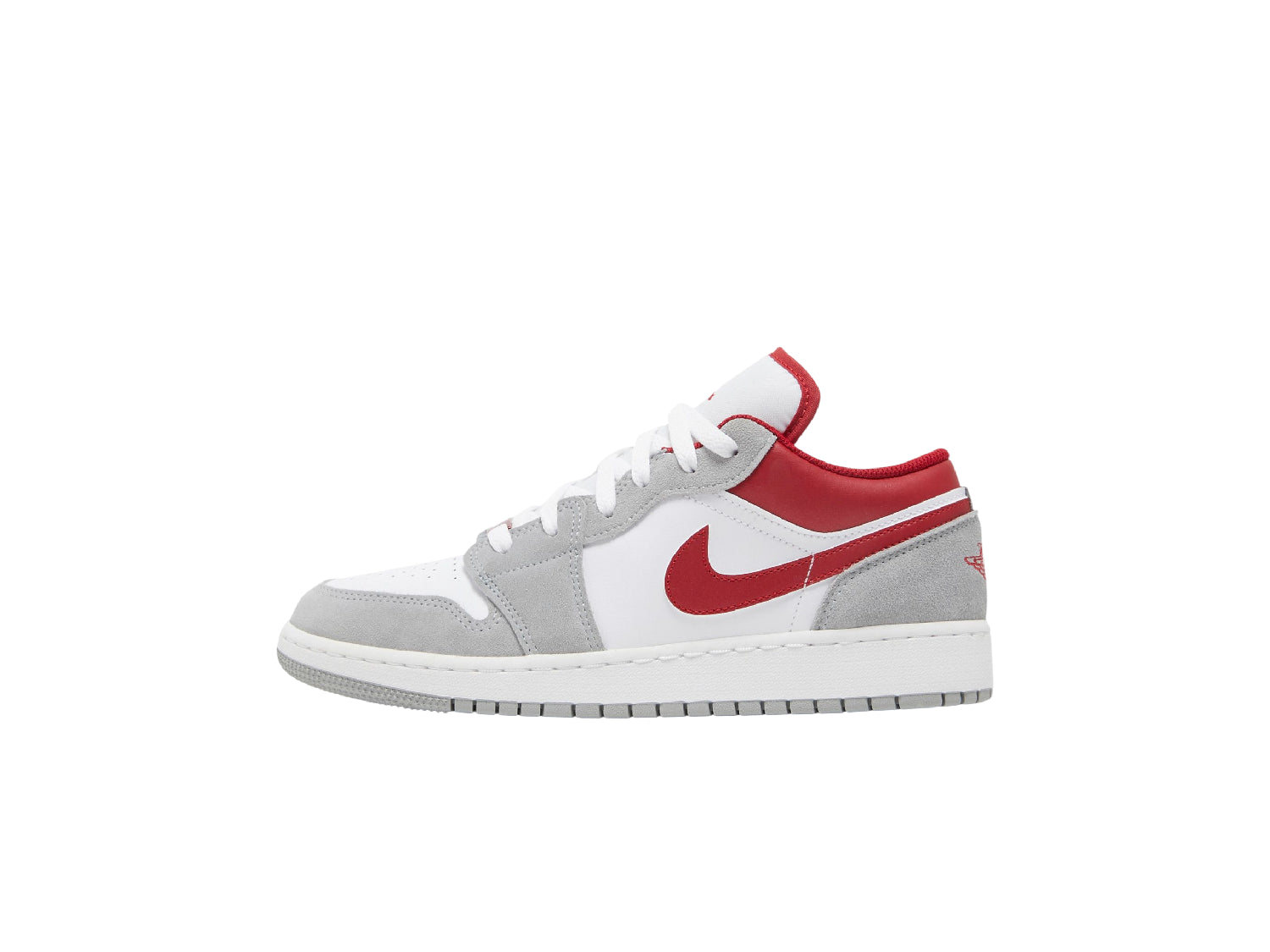 Jordan 1 Low SE Smoke Grey Gym Red (GS)