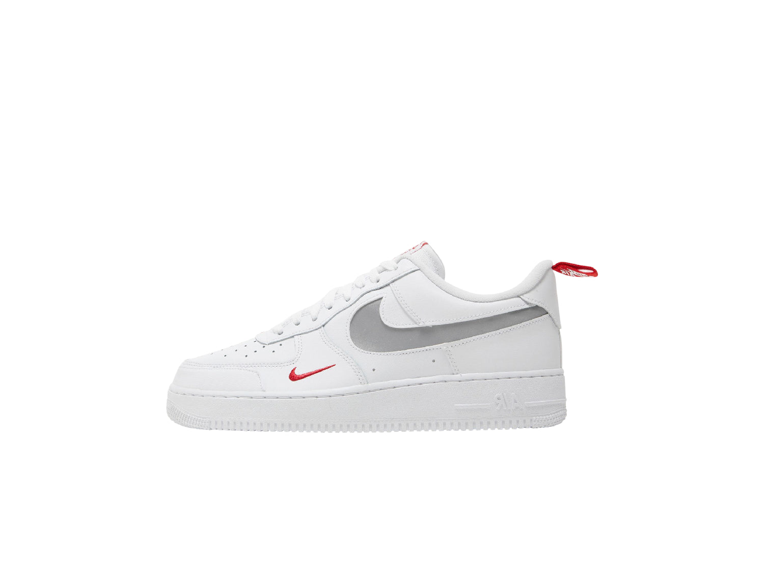 Nike Air Force 1 Low Cut Out Swoosh - White
