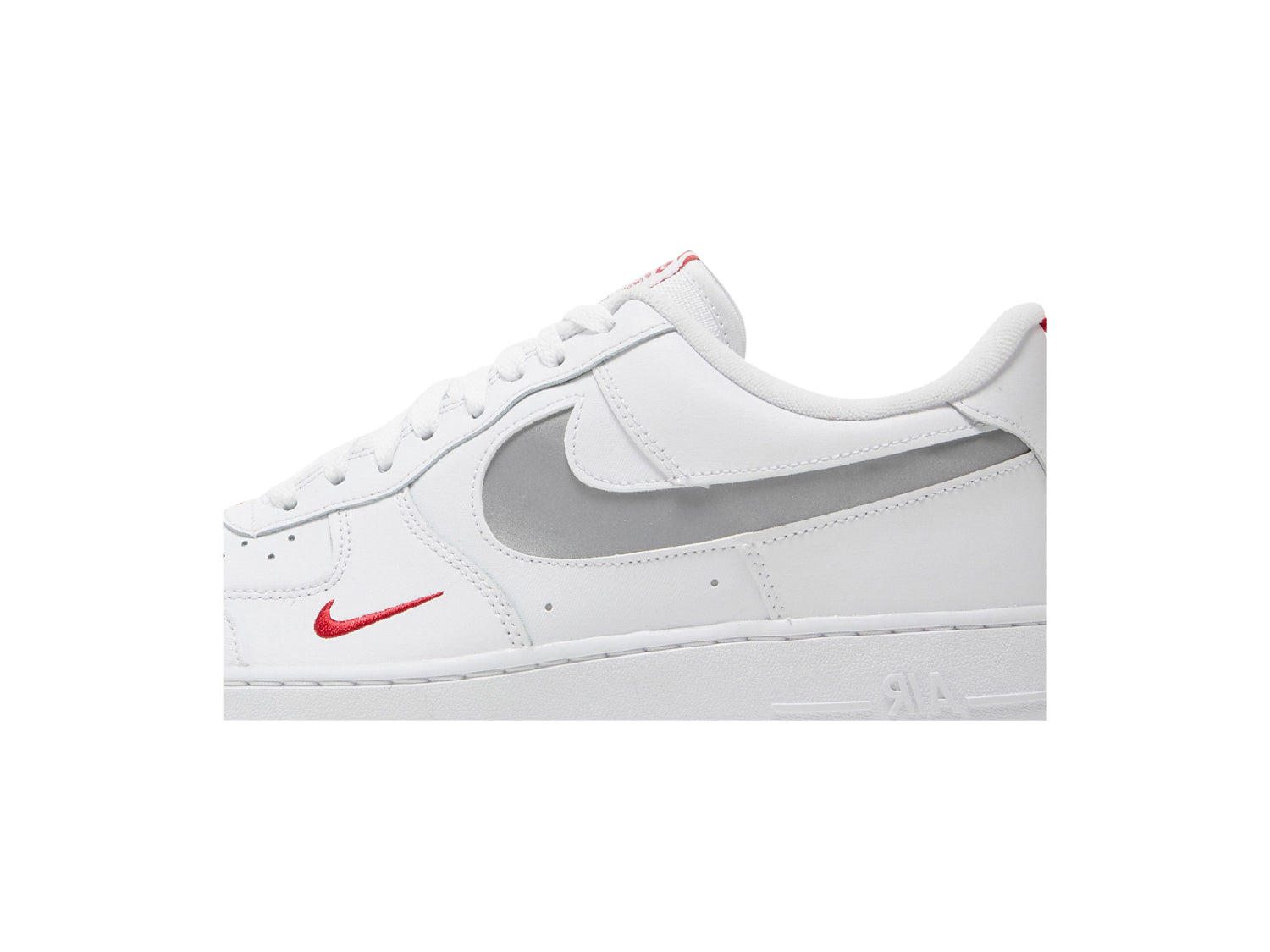 Nike Air Force 1 Low Cut Out Swoosh - White