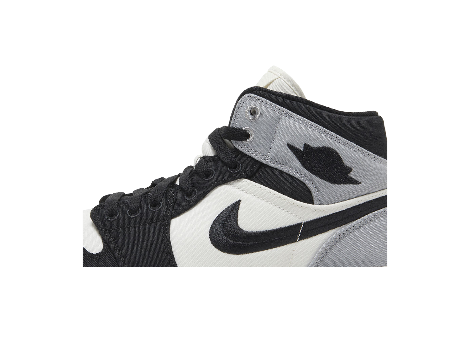 Wmns Air Jordan 1 Mid SE 'Light Steel Grey Canvas'