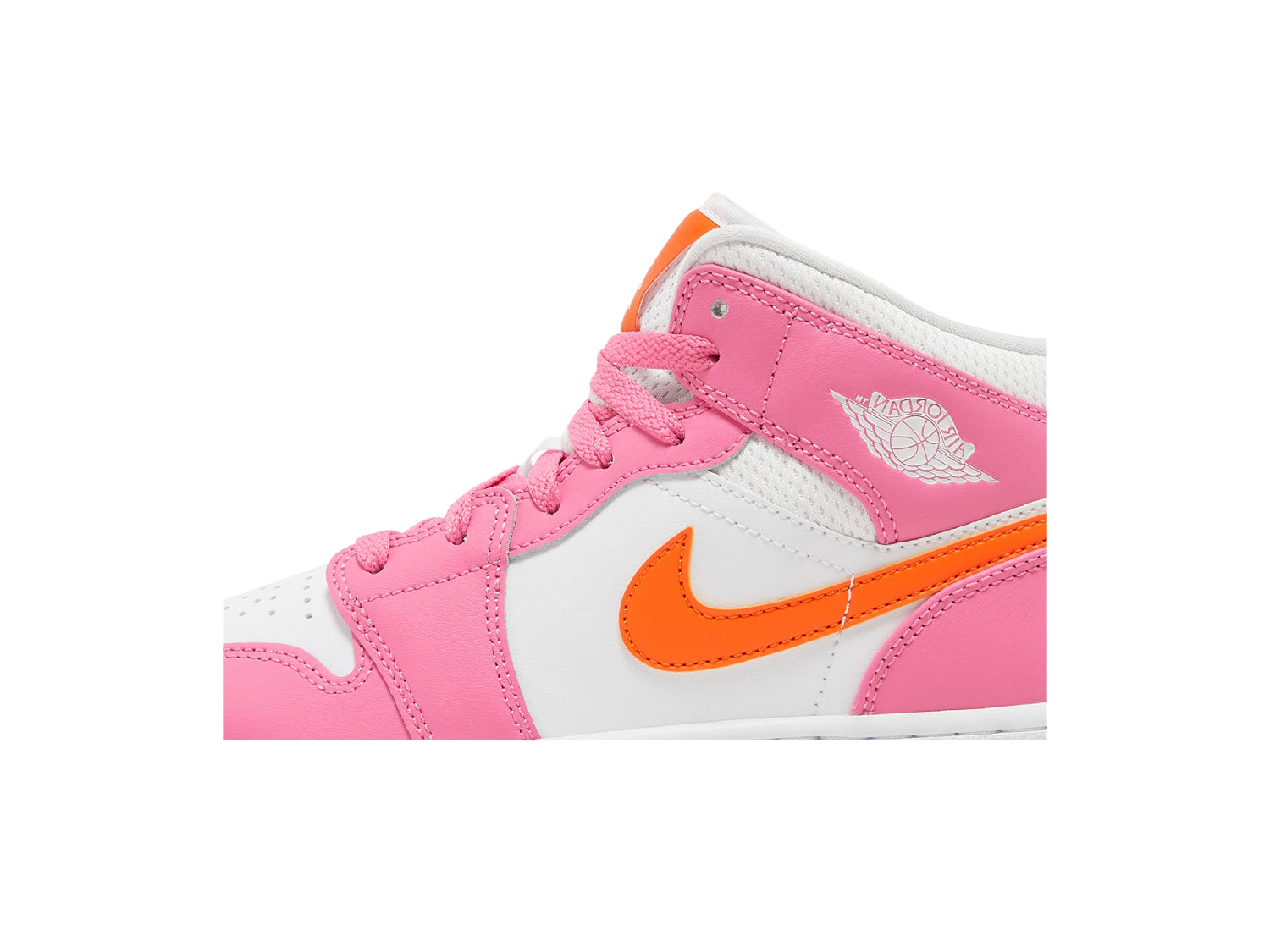 Air Jordan 1 Mid Pinksicle Orange (GS)