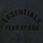 Fear of God Essentials Arch Logo Hoodie Jet Black – detail | Purekickz
