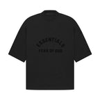 Fear of God Essentials Arch Logo Tee Jet Black – hlavní pohled | Purekickz