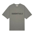 Fear of God Essentials Boxy T-Shirt Applique Logo Gray Flannel/Charcoal