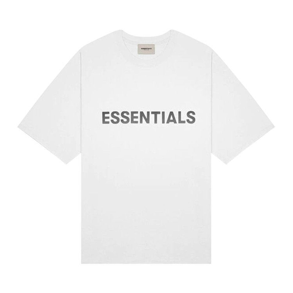 Fear of God Essentials Boxy T-Shirt Applique Logo White